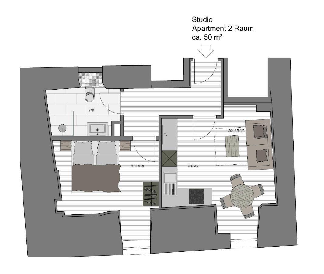 אינסברוק Basic Apartments Downtown מראה חיצוני תמונה